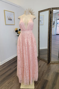 Blush floral sundress