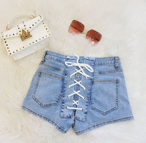 Lace me up shorts
